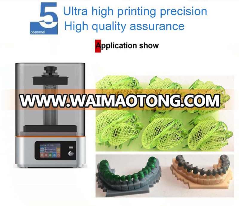 Touch screen LCD Panel jewelry 3d printer DLP/LCD jewelry 3d printer for Dental/jewelry big building size jewelry 3d printer