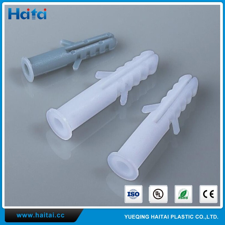 Haitai China Supplier Nylon Expand Nail Plastic Screw Plastic Expand Nail