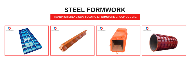 MD-80 Tianjin Shisheng Concrete Steel Pre-galvanized Metal Scaffold Plank With Hooks