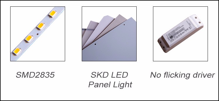 New design LED Panel Lamp 60x30CM 18W 3 years warranty for projector