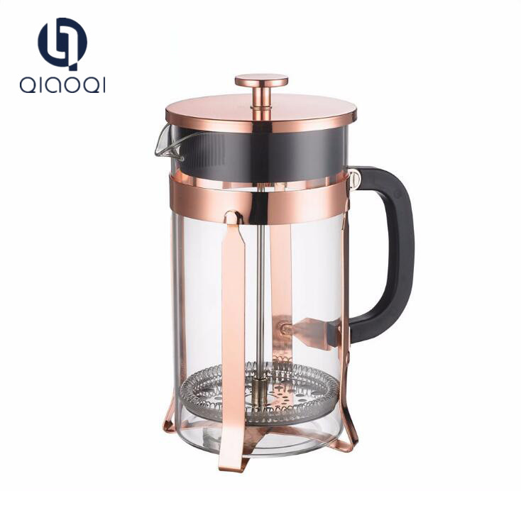 Amazon Hot Sale 600ML Borosilicate Glass with French press