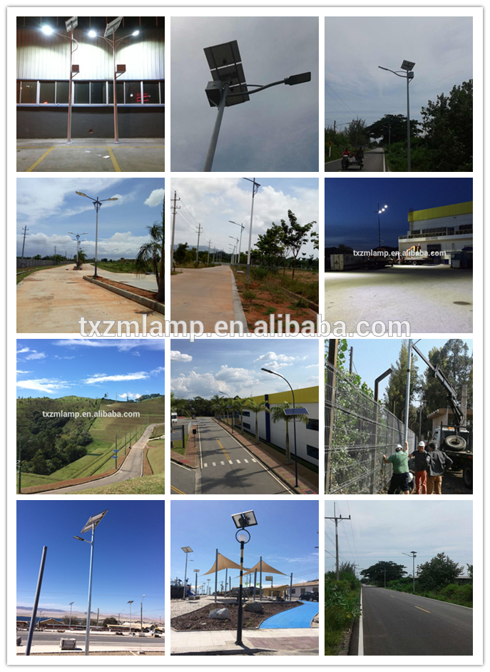 Good performance 20~100W solar street light & outdoor solar led street light