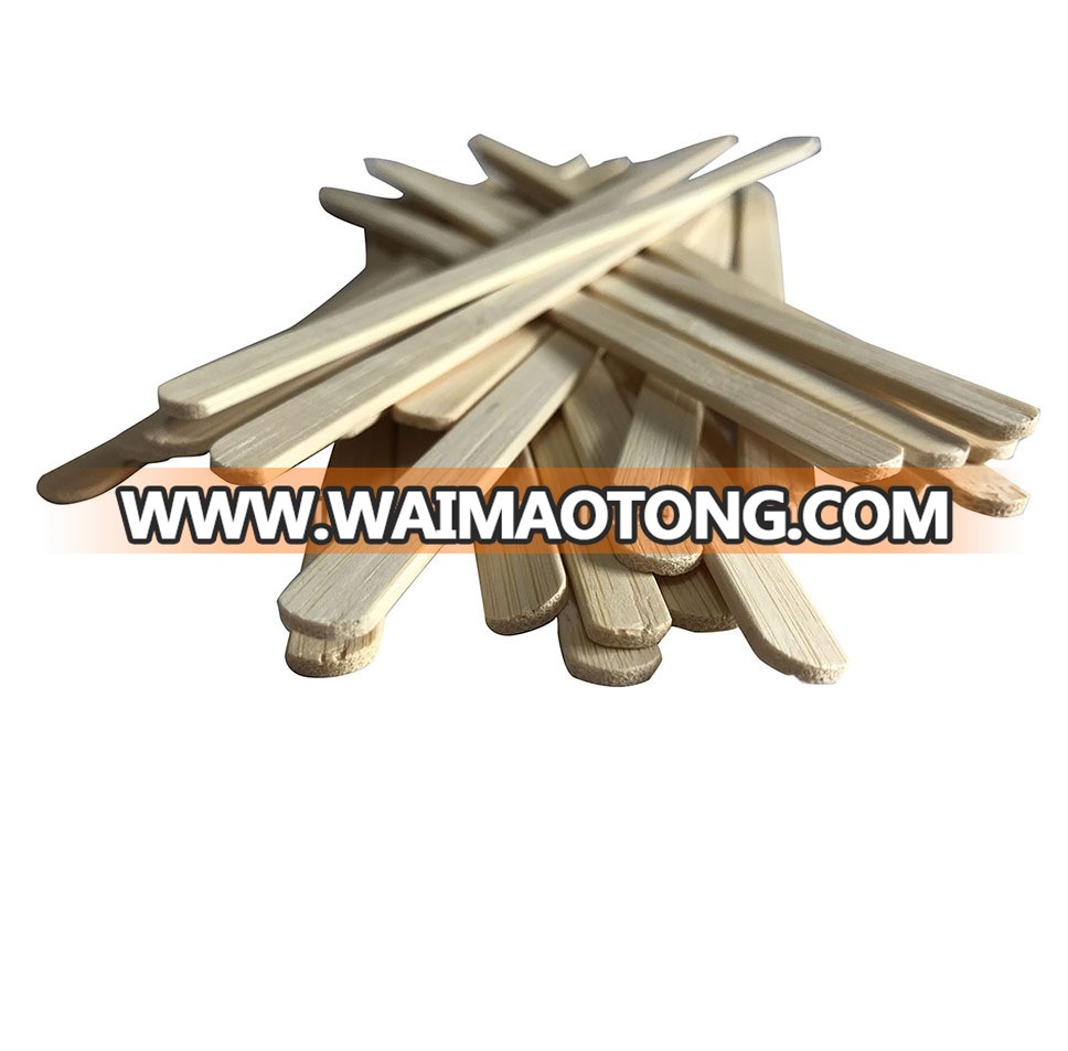 flat wooden bamboo skewers bulk eco-friednly flat skewers for wholesale