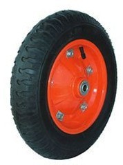 Pneumatic Tyre steel rim wheelbarrow rubber wheel 3.00-8