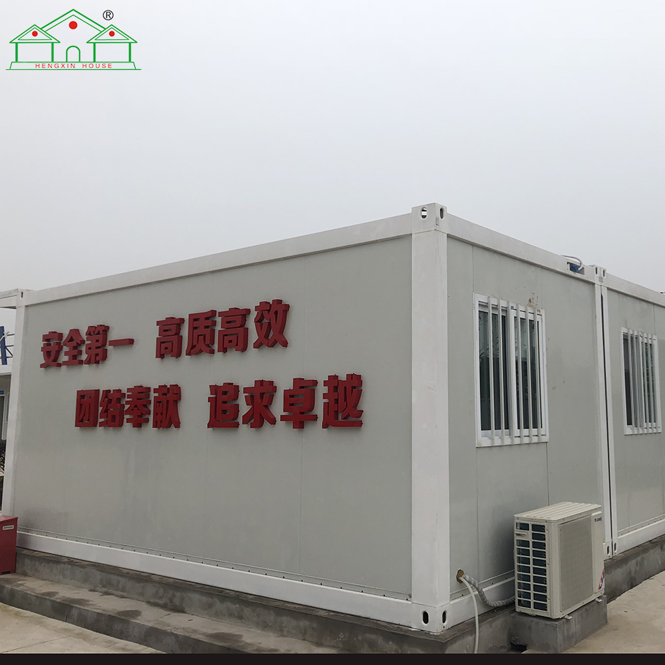 Wholesale ready made prefab camp house flat pack container office