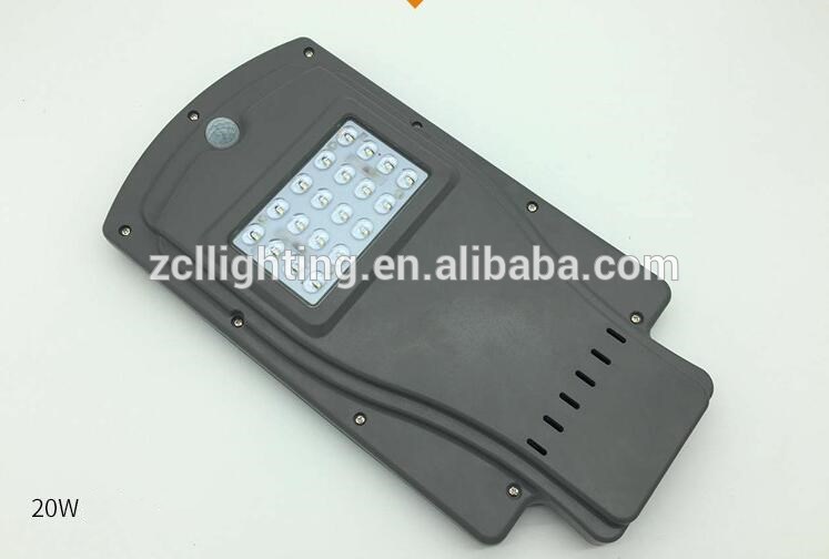 ZCL028 Hotsale ip65 module 40w 60w integrated outdoor all in one led solar street light