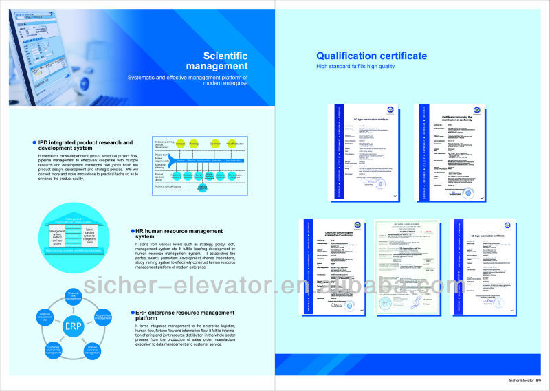 Hydraulic freight elevator with Italy GMV system