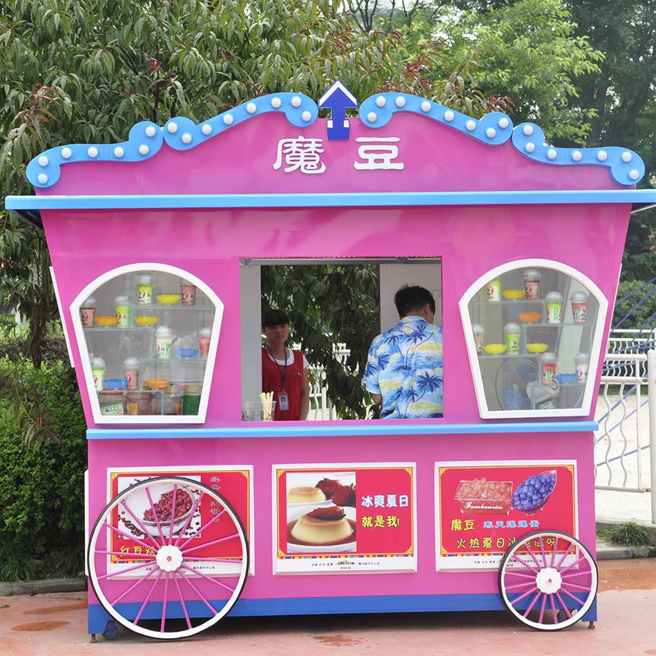 Well Designed coffee trailer for sale Hamburger Food Kiosk