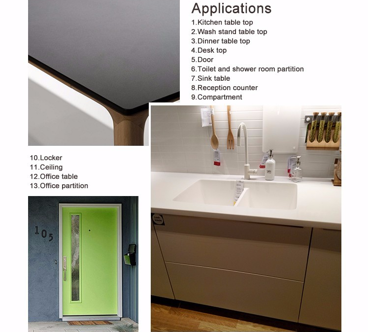 Phenolic Board Hpl Laminate Sheet Hpl Door Skin