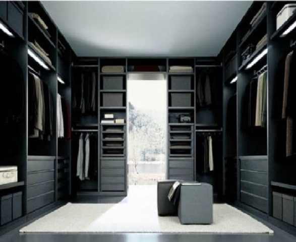 Project cheap closet wardrobe with high gloss sliding door for bedroom cupboard design