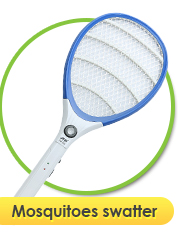 Electric Bug Zapper Racket Mini Mosquito Swatter Bug Repellent Rechargeable Mosquito Bat