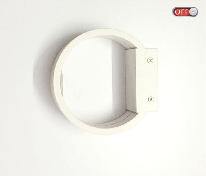 Decorative Modern LED Wall Lights 5W sconces round shape 3000K for bedroom hallway