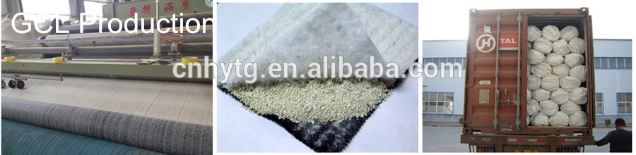 bentonite hydrain mat waterproof blanket gcl 3500g-8500g/m2