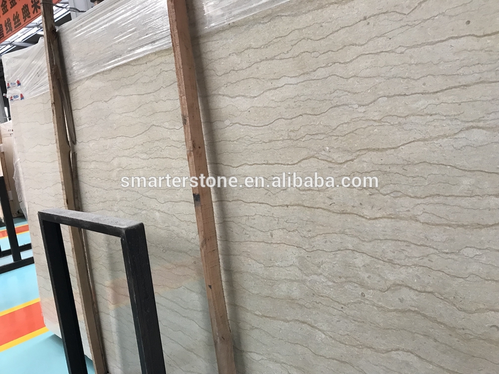 Chinese Cheap and Nice Price Queen Beige Marble Slab