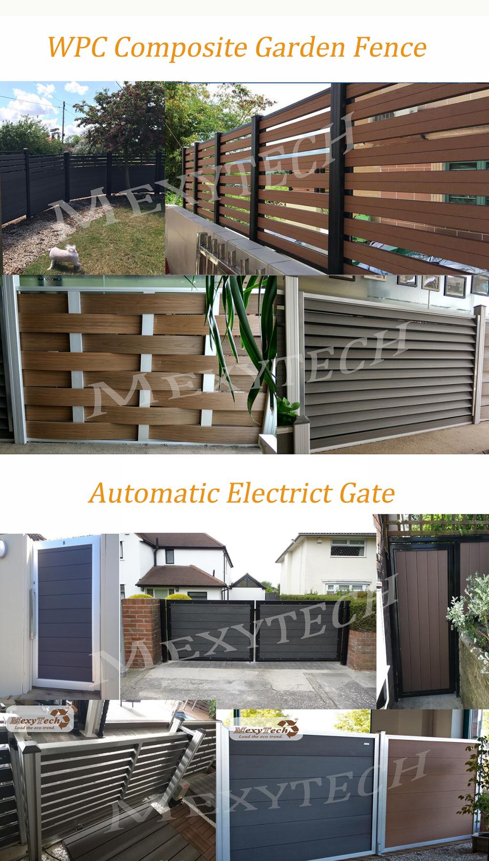 manual or automatic driveway gate and fence design