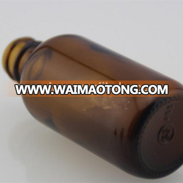 16oz 500ml amber boston bottle with bakelite cap