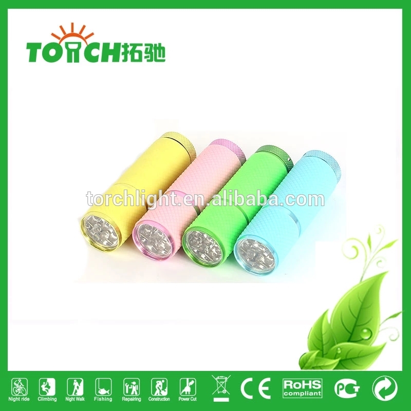 wholesale colorful Torch Led flashlight  for Promotion