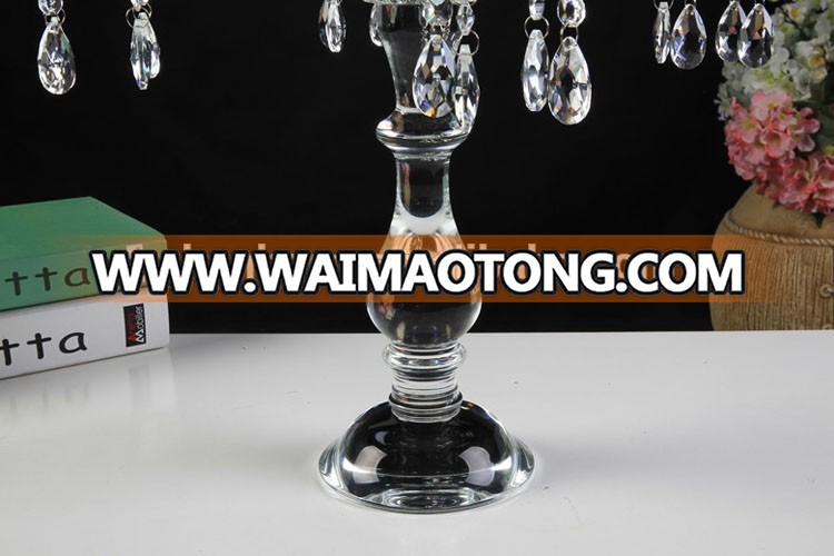 wedding decoration wholesale crystal candelabra with 9 arm