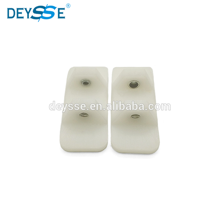 Famous brand escalator plastic/nylon sliding block parts of newel chain block