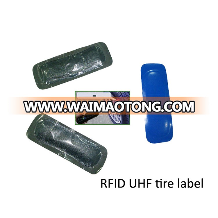 High Temperature Resistance 860-960MHZ UHF RFID Patch Tire Tag for Tire Management Solution