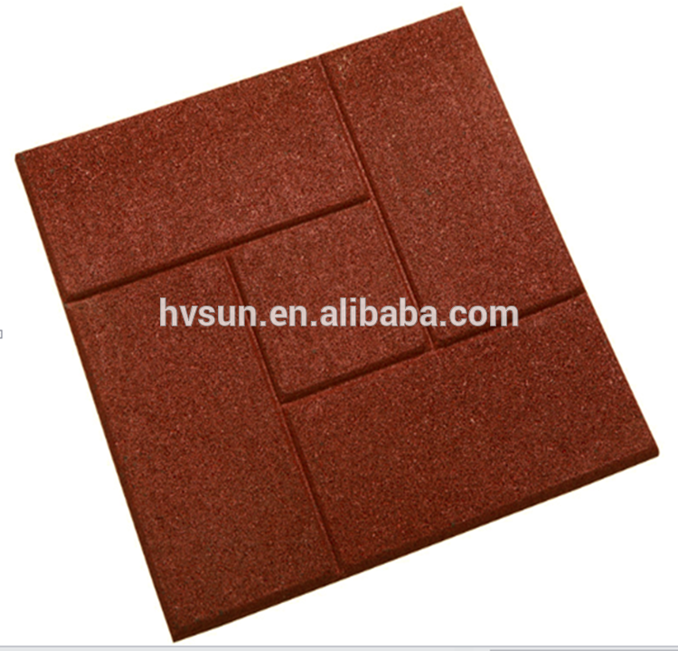 Manufacturers produce Water Rain and anti-slips drainage rubber mat