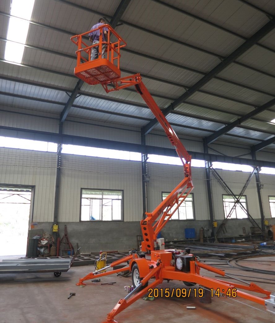 CE Approval Articulated Towable Boom Lift