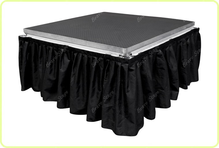 cheap flexible Professional plywood assembling aluminum puppet stage