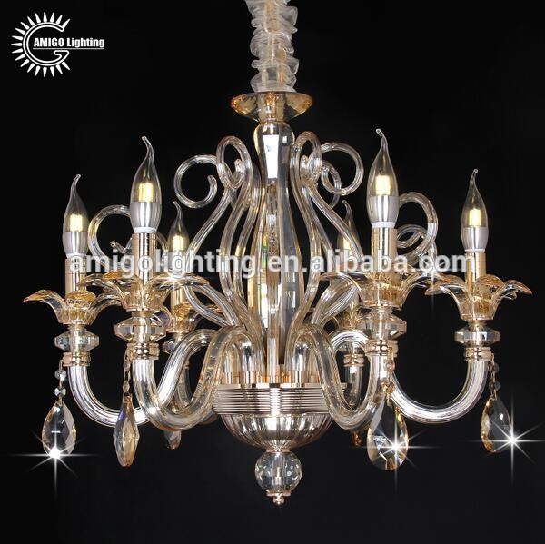 hotel luxury champagne K9 crystal Chandelier A6667-8