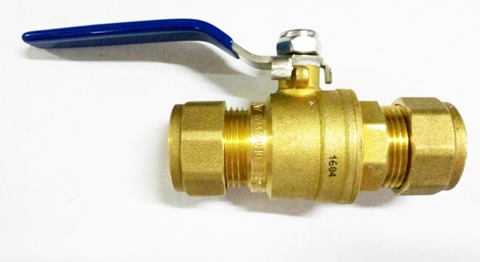 low price Brass PP-R Ball Valve Brass Ball Valve Chrome Nickel Plated Brass  With Double Union discount