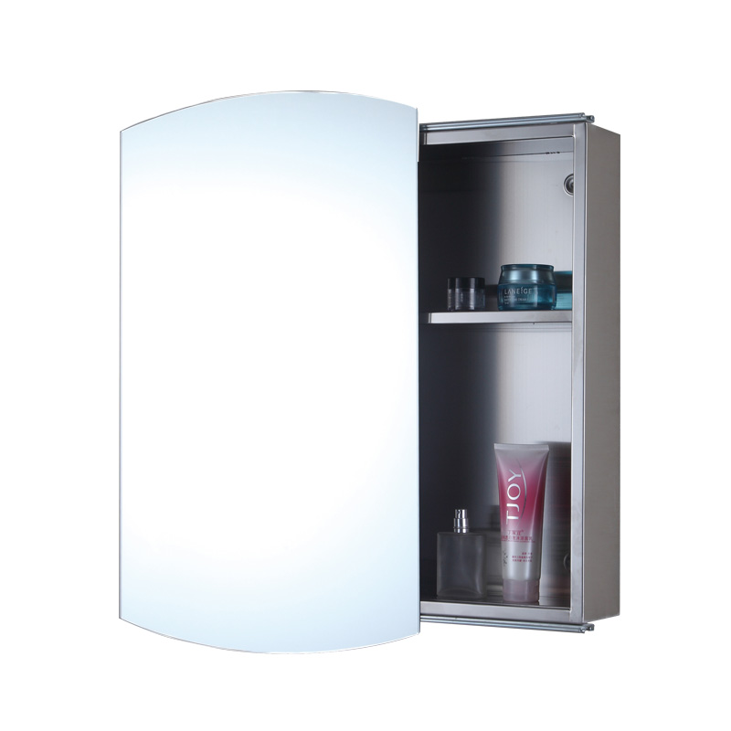 New model led illuminated bathroom mirror cabinet glass mirror