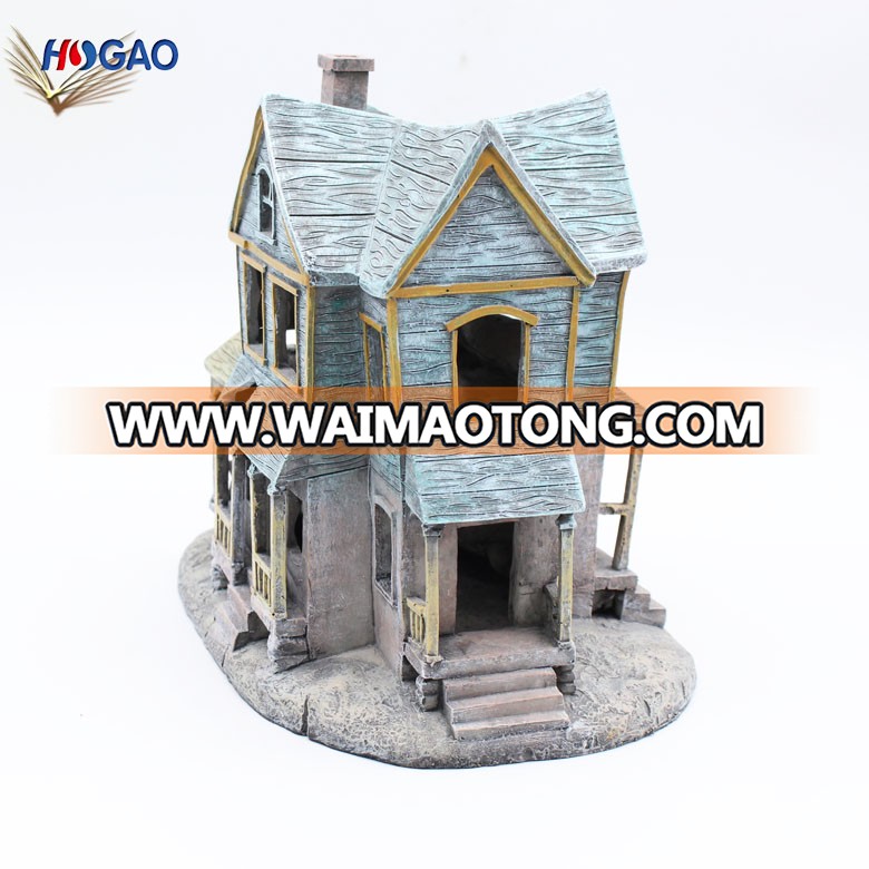 Wholesale statue ornaments resin miniature model house