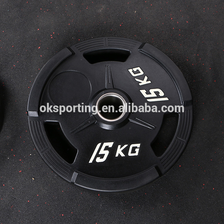 PU Weight Lifting Plates China Barbell Weight Plates