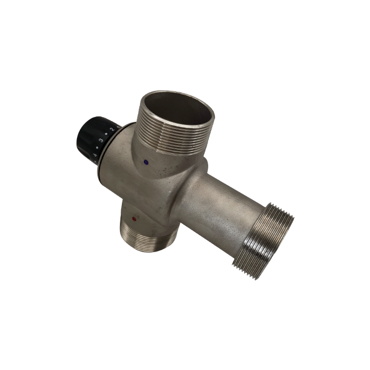 Thermostatic expansion automatic bath mixing valve