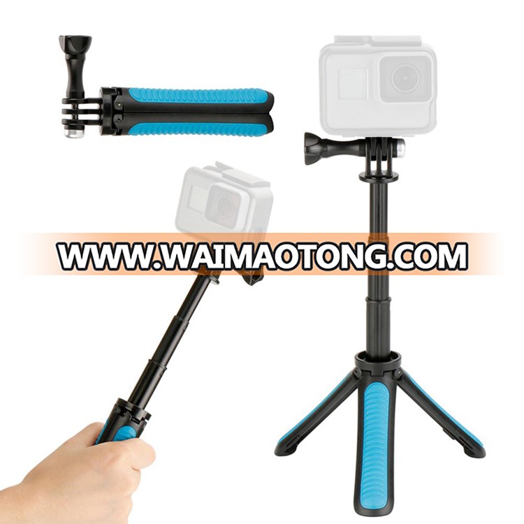 Mini Tripod Action Camera Holder Stand Tripod Monopod For Go pro Hero7 DJ I OSMO Action Sports Camera