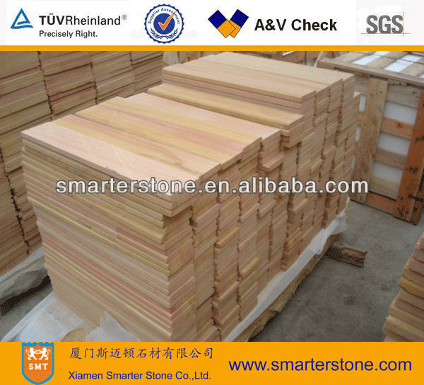 Cheap purple sandstone slabs honed/polished sandstone tiles