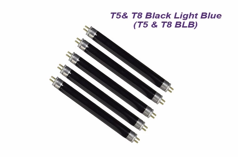 T5 4W 6W 8W black BLB lamp purple light for ballroom dance hall insert killer bulb for test