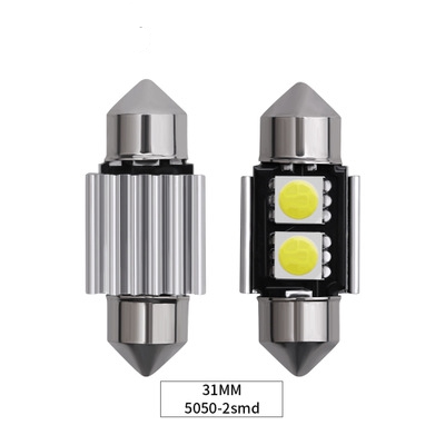 Led Reading Lamp 5050 2Smd 31Mm License Plate Canbus Festoon Car Dome Light