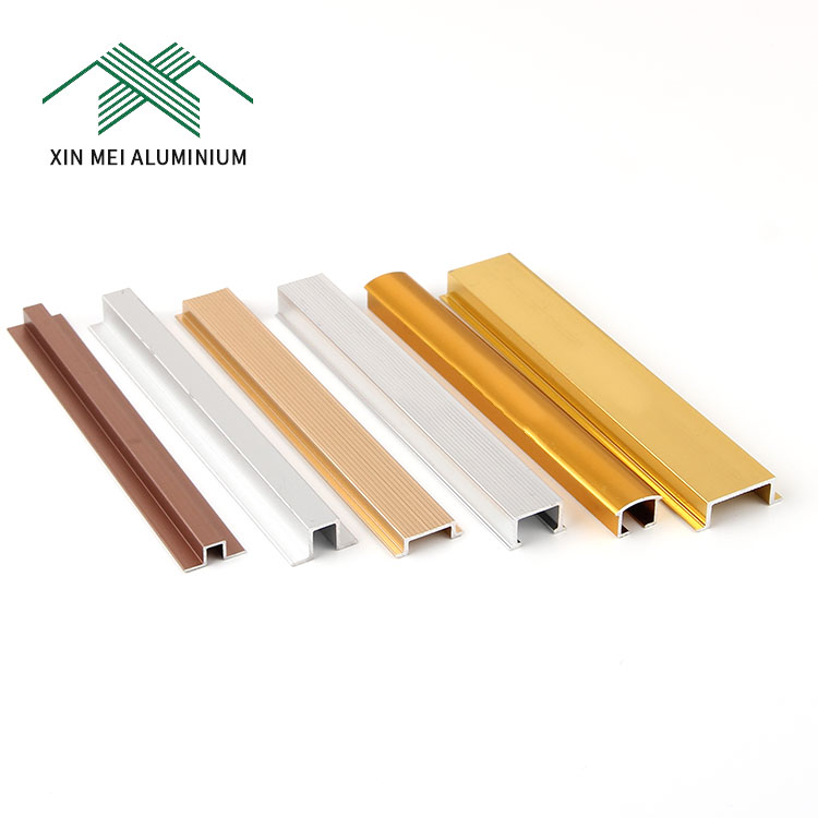 Latest Design 4mm 5mm 6mm 7mm 8mm Aluminum Tile Trim Profile