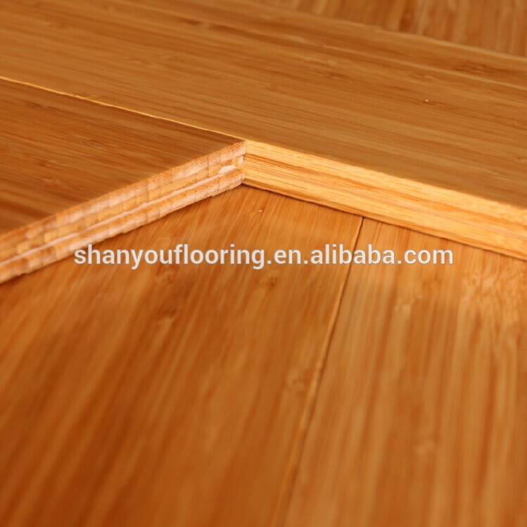 New Season Hot for Sale! piso de bambu, carbonized Vertical solid bamboo quick TG flooring