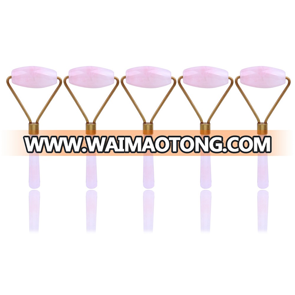 High Quality Rose Quartz Jade Roller For Beauty &Health