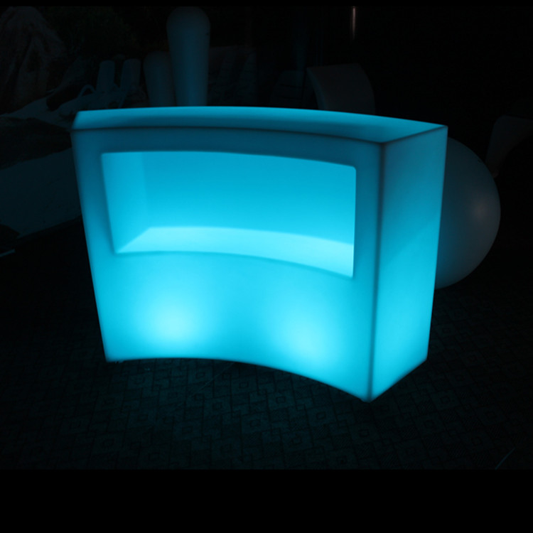 Plastic Garden Waterproof Led Outdoor Furniture