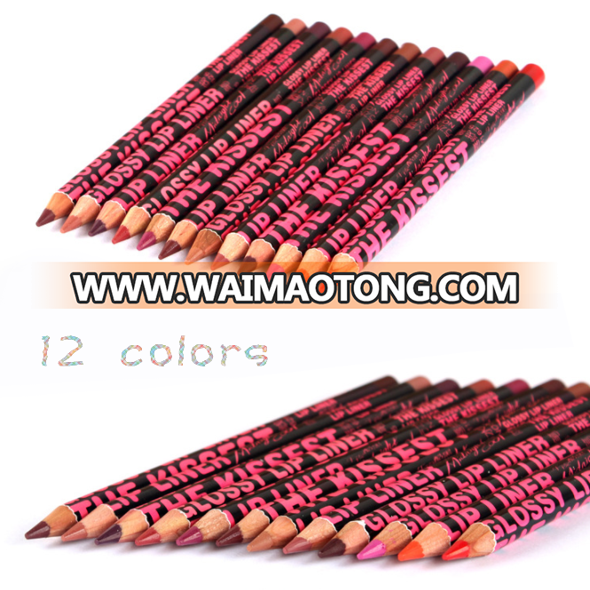 Waterproof Lip liner Pencil Private Label