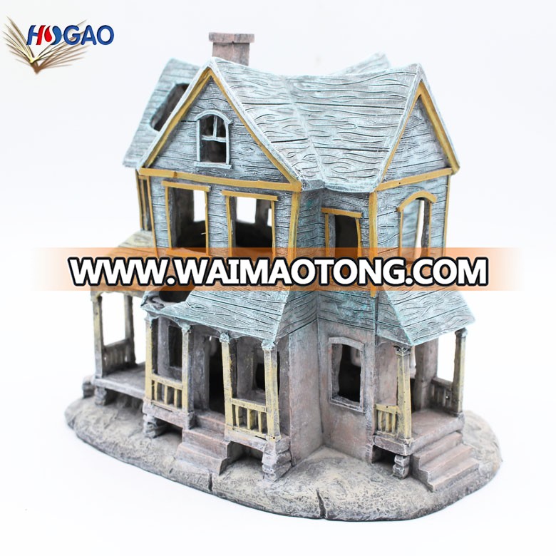 Wholesale statue ornaments resin miniature model house