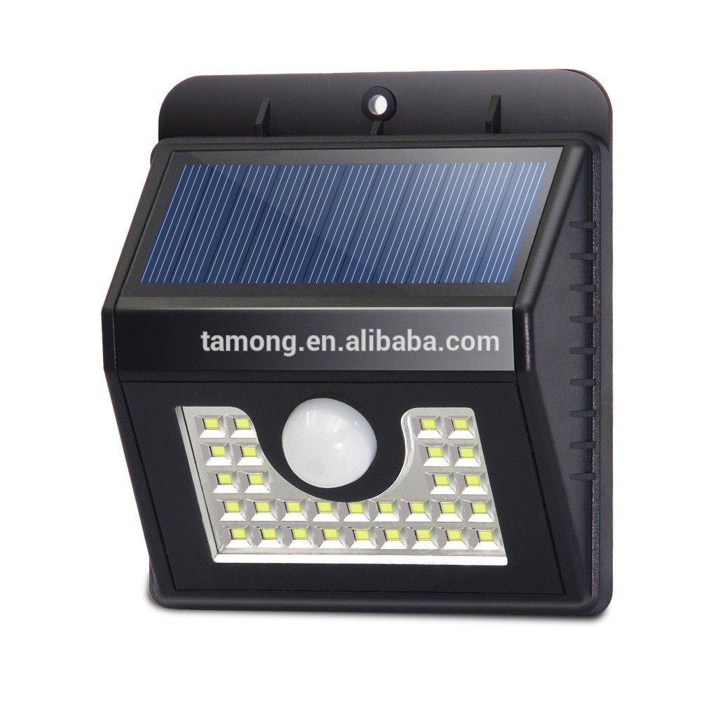 Bright 30 LED Solar lights Motion Sensor Light Outdoor Solar Security Light for Garden Patio