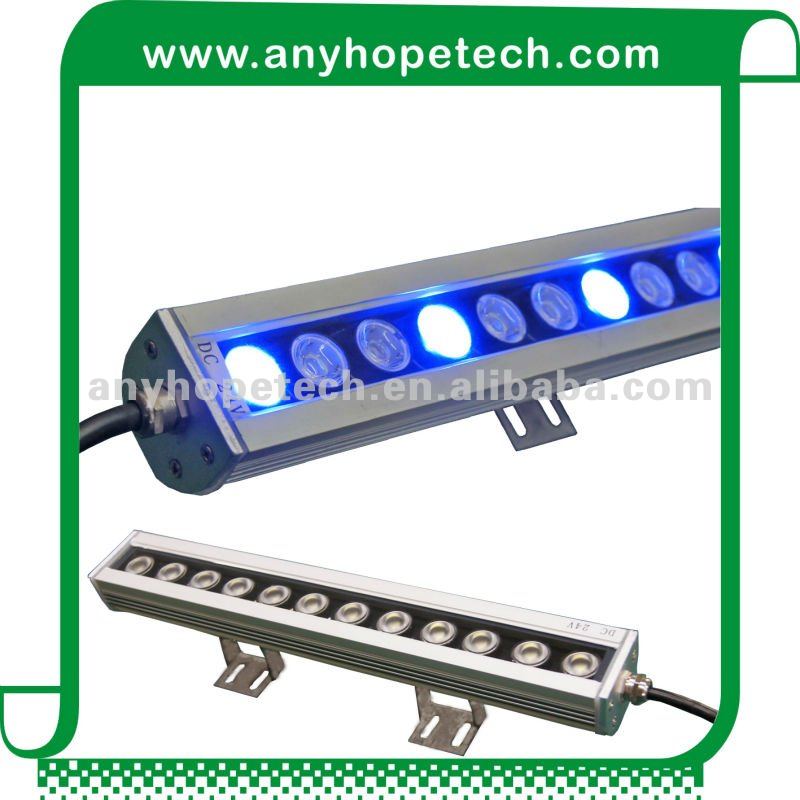 Building Decoration Lighting Outdoor IP65 LED Glass Wall Washer Bar