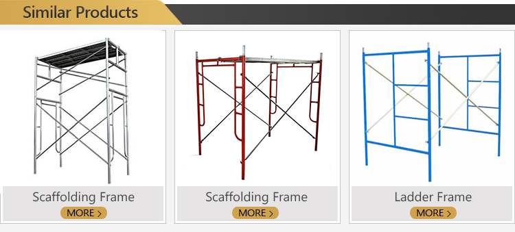 Tianjin TSX modular Q235 painted Ladder frame scaffolding used for construction