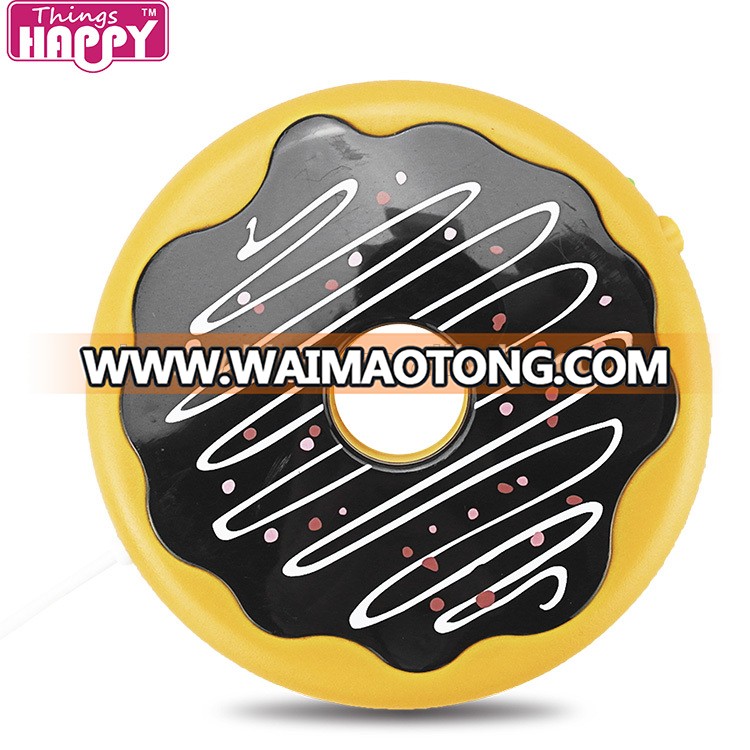 Factory Price Good Quality Funny Donut Shape USB Portable Mug Warmer