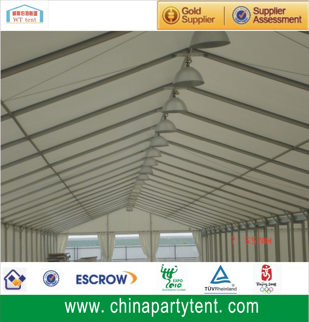 outdoor strong aluminum frame  storage warehouse promotional event tent