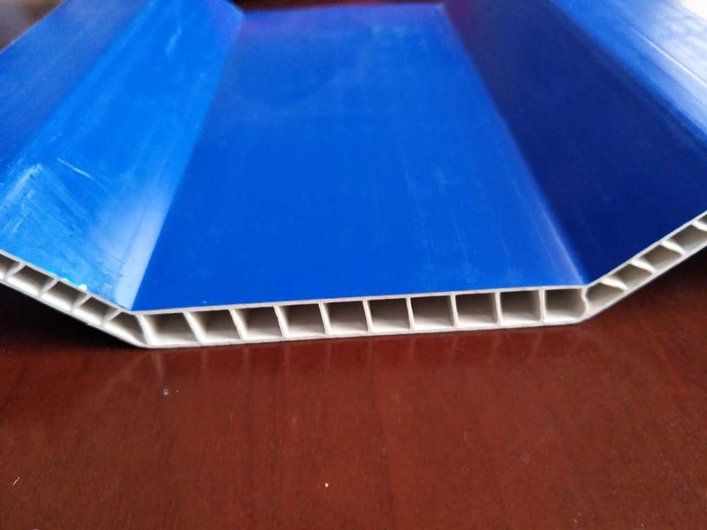 High quality colorful anti-aging corrugated pvc roof sheet