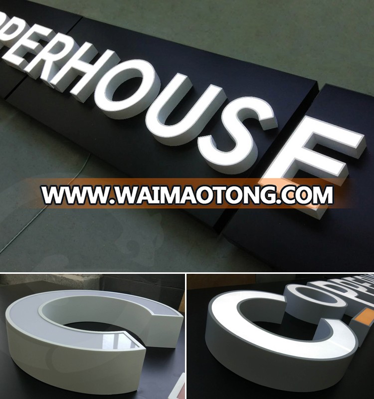 Manufacturer Custom Store Sign Custom Made Large 3D Sign Board